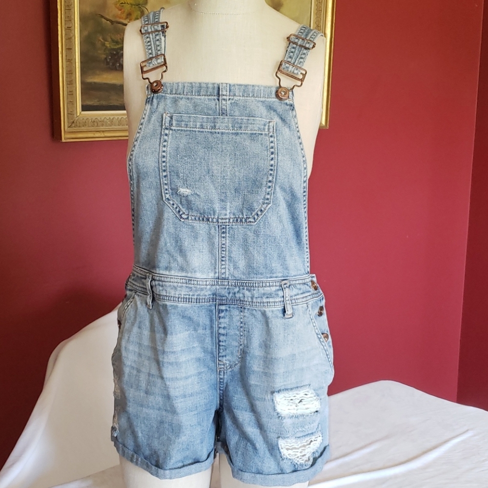 Forever 21 Denim Overalls